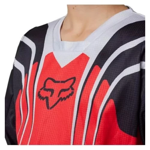 Fox 180 Goat Strafer Red M gyerek póló, 4, nordicamoto.ro