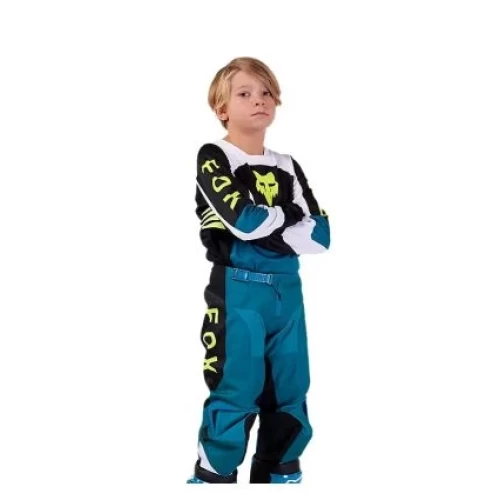 Tricou Copii Fox 180 Nitro Albastru M, 1, nordicamoto.ro