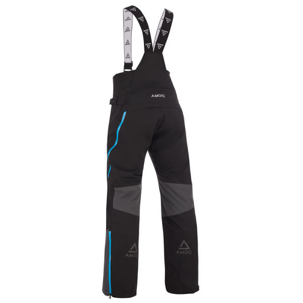 AMOQ Vernal V2 női motoros szán nadrág, fekete/türkiz, XL, 5, nordicamoto.ro