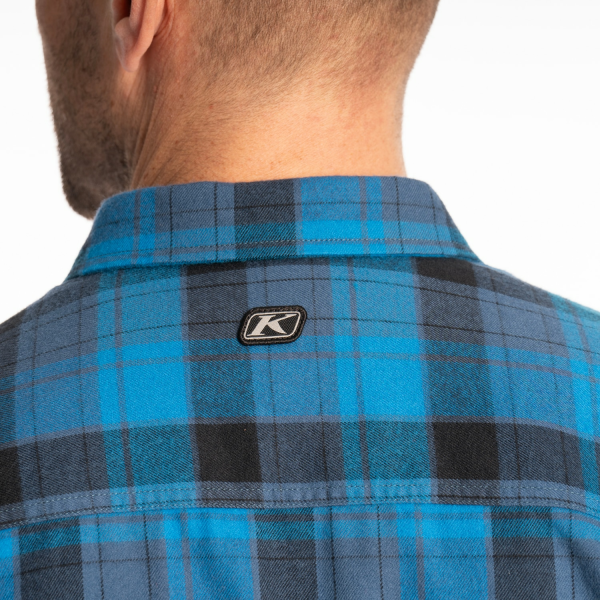 Cottonwood Midweight Flannel Shirt Monument - Black (Non-Current), 16, nordicamoto.ro