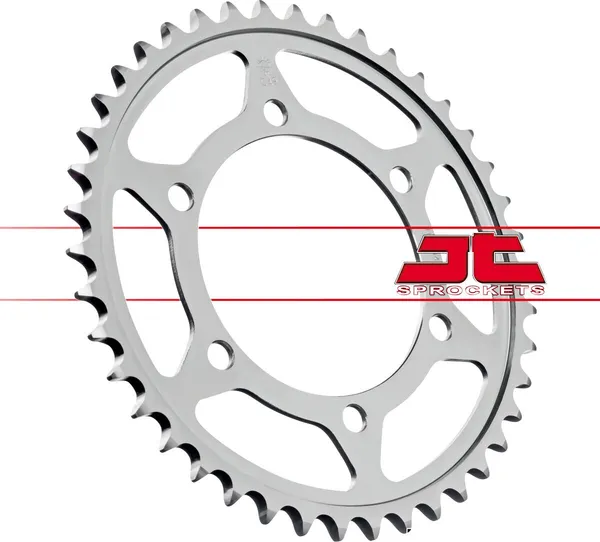 JT SPROCKETS Acél hátsó lánckerék, természetes felületű, 3, nordicamoto.ro