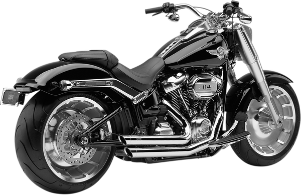 Speedster Slashdown Exhaust System Chrome, 1, nordicamoto.ro