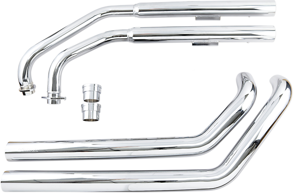Dragster Exhaust System Chrome, 2, nordicamoto.ro