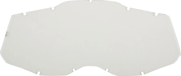 Lentila ochelari 100% Accuri 2/Racecraft 2/Strata 2 Clear/Smoke, 2, nordicamoto.ro