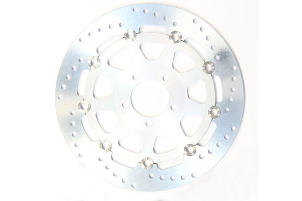 Round Pro-lite Brake Rotor Silver, Stainless Steel, 1, nordicamoto.ro
