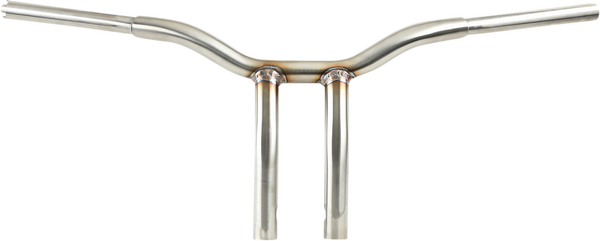 Kage Fighter Welded Bent-riser Handlebar Silver, 2, nordicamoto.ro