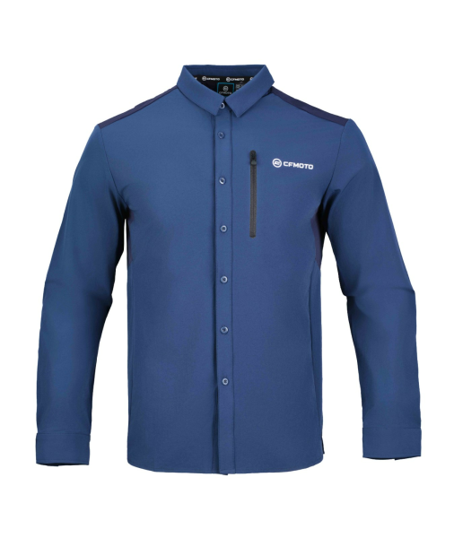 TRICOU CFMOTO QUICK-DRY ALBASTRU, 5, nordicamoto.ro