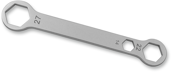 Combo Axle Wrench Chrome, Polished, 1, nordicamoto.ro