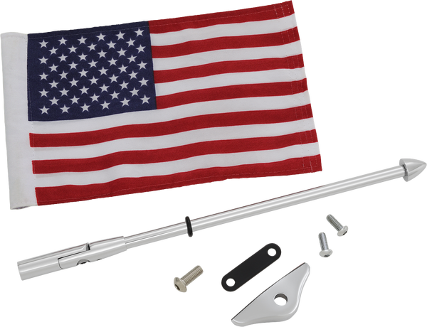 Flag Pole Gl1800 18 Silver, 1, nordicamoto.ro