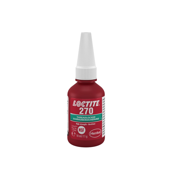 270 High Strength Threadlocker Adhesive Red, 1, nordicamoto.ro