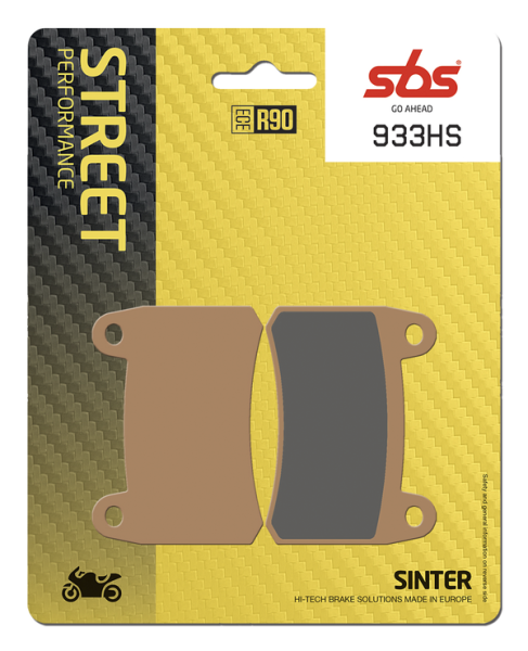 Hs Street Excel Sintered Front Brake Pads, 2, nordicamoto.ro