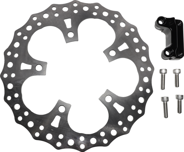 Jagged Floating Rotor Silver, 1, nordicamoto.ro