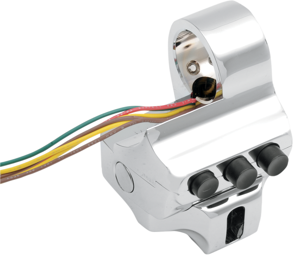 Control Switch Housing Silver, 1, nordicamoto.ro