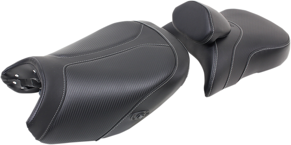 Heated Adventure Tour Seat With Lumbar Backrest Black, 1, nordicamoto.ro