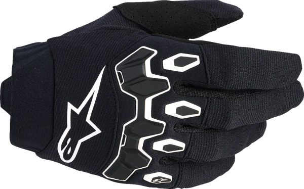 Alpinestars Full Bore V2 fekete gyermekkesztyű 2XS, 1, nordicamoto.ro