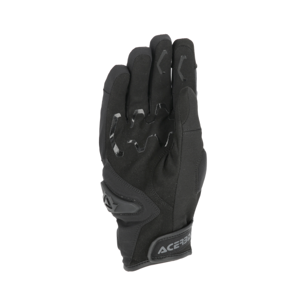 Acerbis CE X-Street WP motorkerékpáros kesztyű, fekete/piros, XS, 13, nordicamoto.ro