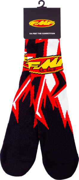 Socks Fmf Shatter Black, Red, White, 1, nordicamoto.ro
