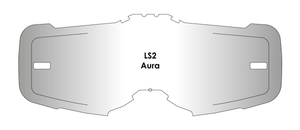 Hebo Quantum II átlátszó Airscreen lencse, 11, nordicamoto.ro