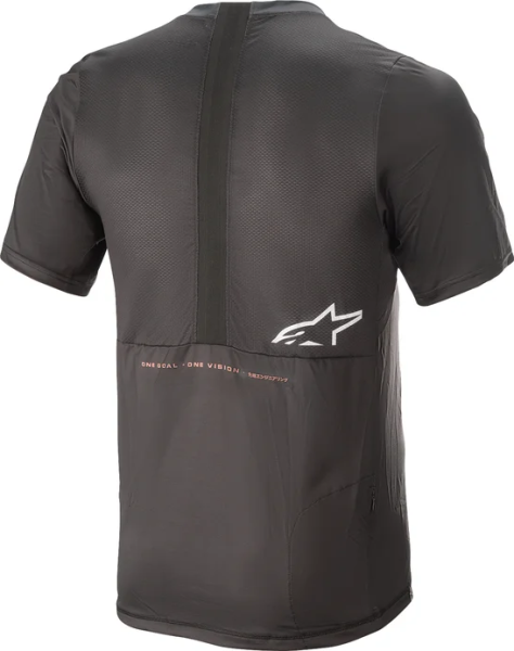 Tricou MTB Alpinestars Alps 6.0 V2 Black/Coral S, 2, nordicamoto.ro