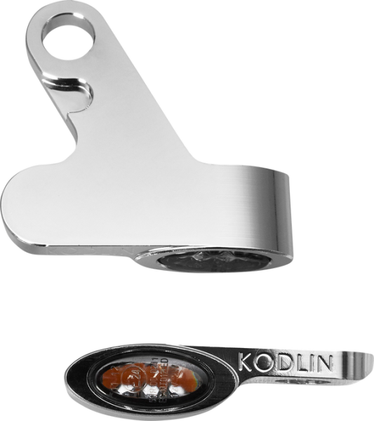 Elypse Led 2-1 Front Turn Signals Chrome, 3, nordicamoto.ro