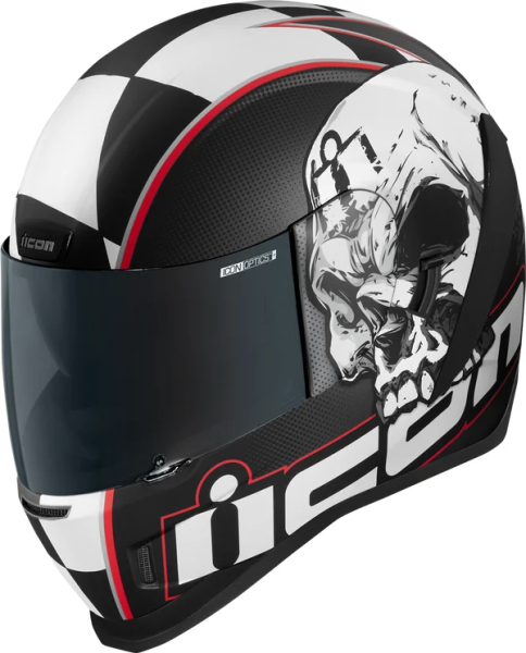 Airform Death Or Glory Helmet Black, White  S, 1, nordicamoto.ro