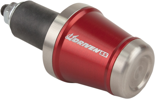 Stainless Steel Handlebar End Weight Red, 1, nordicamoto.ro
