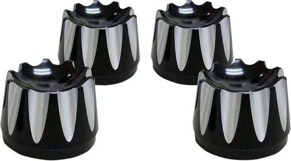 Head Bolt Covers Black, 1, nordicamoto.ro
