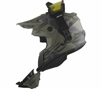 CKX Helmet + Goggles TITAN Climb Matt grey XS XS, 2, nordicamoto.ro