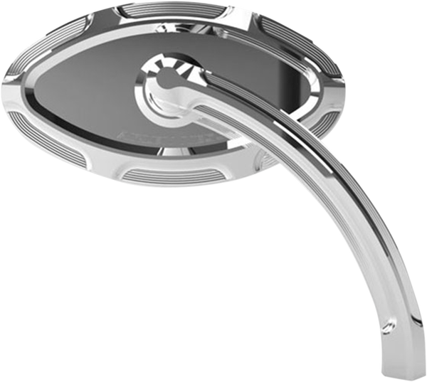 Cats Eye Forged Billet Mirror Chrome, 1, nordicamoto.ro