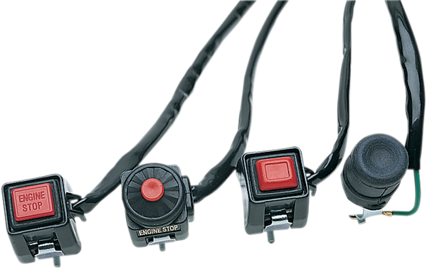 Kill Switch Black, Red, 1, nordicamoto.ro