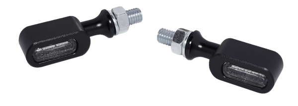 Universal Front Led Marker Lights Black, 1, nordicamoto.ro