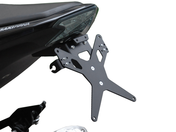 X-line License Plate Holder Type E Black, 2, nordicamoto.ro
