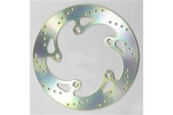 Round Hpsr Solid Brake Rotor Gold, Zinc, 1, nordicamoto.ro