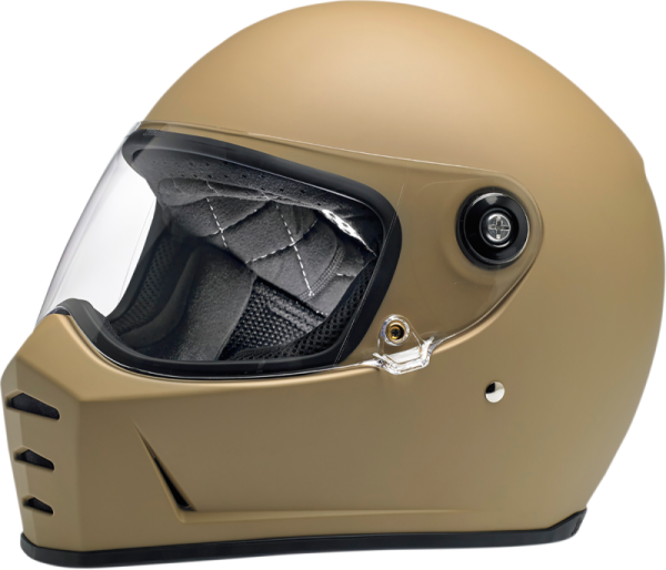 Lane Splitter Full Face Helmet Flat Coyote Tan X-large Brown, Off-white XL, 1, nordicamoto.ro