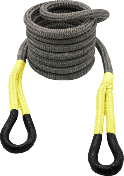 Kinetic Recovery Rope Black, Gray, Yellow, 1, nordicamoto.ro