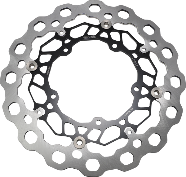 Cubiq Brake Rotor Black, Silver, 1, nordicamoto.ro