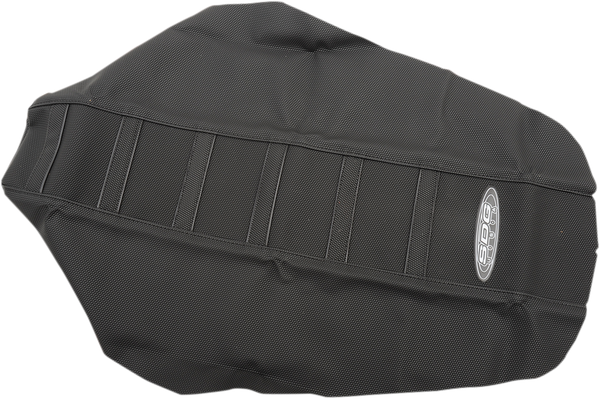6-rib Gripper Seat Cover Black, 2, nordicamoto.ro