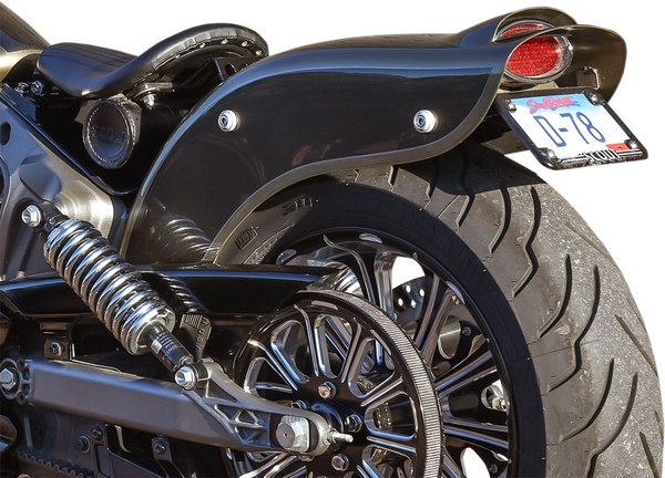 Outrider Rear Fender Black, 3, nordicamoto.ro
