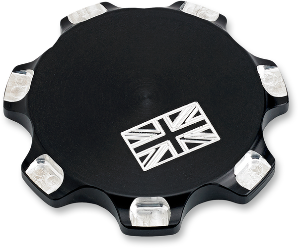 Billet Gas Cap Black, 1, nordicamoto.ro