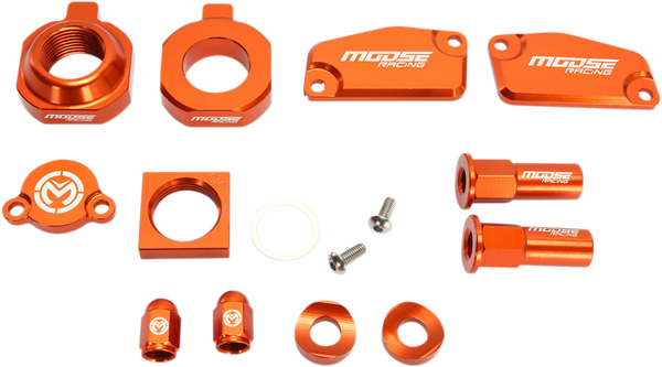 MOOSE RACING Bling Pack Kit Orange, Anodized, 1, nordicamoto.ro