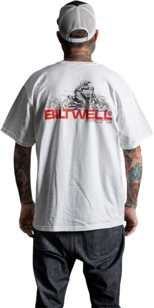 Tricou Biltweel Spare Parts White 2XL, 1, nordicamoto.ro