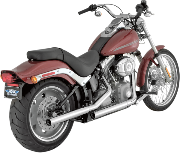 Straightshots Slip-on Muffler Chrome, 1, nordicamoto.ro