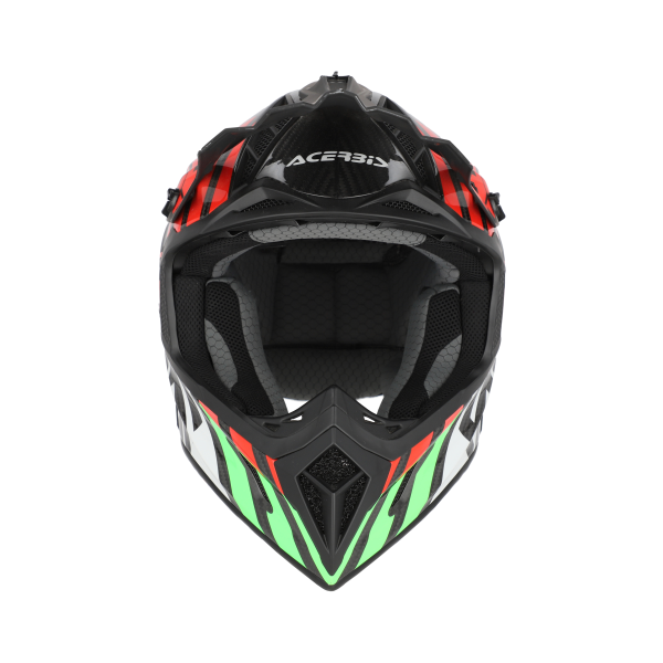 Casca Acerbis Steel Carbon 22-06 zöld/rózsaszín M, 10, nordicamoto.ro