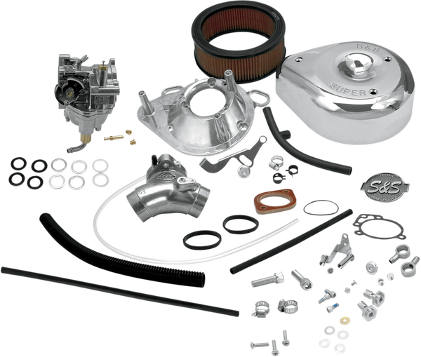 Super E Carburetor Kit W/ Manifold Silver, 1, nordicamoto.ro