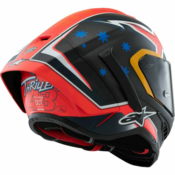 ALPINESTARS SUPERTECH R10 LE MILLER L teljes arcú sport sisak, 6, nordicamoto.ro