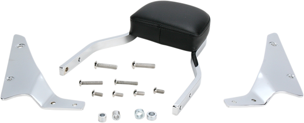 Square Sissy Bar Kit Chrome, 2, nordicamoto.ro