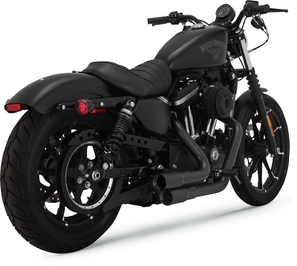 Mini Grenades 2-into-2 Exhaust System Black, 2, nordicamoto.ro