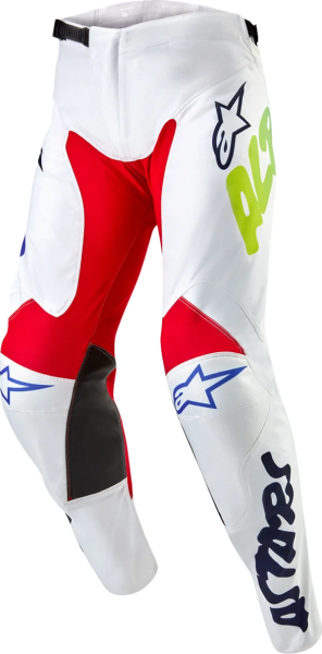 Pant Rac-hana Wht/mult 36  36, 1, nordicamoto.ro