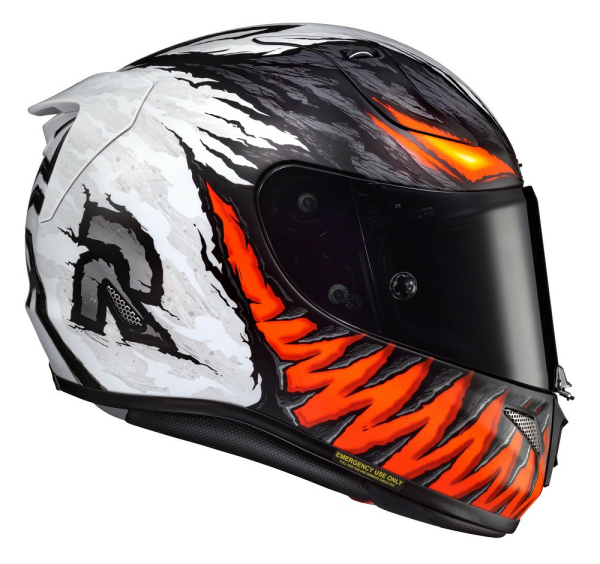 Casca HJC RPHA 11 Anti Venom Marvel Rosu Rosu S, 7, nordicamoto.ro
