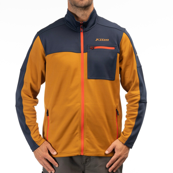 Geaca Snowmobil Klim Glacier Mid Layer Cabernet - Black, 19, nordicamoto.ro